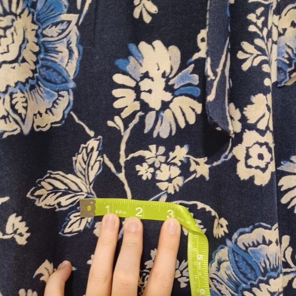 🍁H&M high-waisted floral pants - Picture 5 of 9
